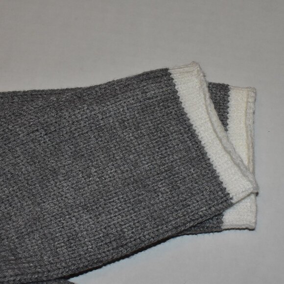 Joan Vass Long Sleeve Viscose Blend Pullover Hoodie Knit Sweater Top - Picture 9 of 10